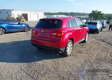 2015 Mitsubishi Outlander Sport Es from USA, damaged, VIN 4A4AR3AW1FE034144